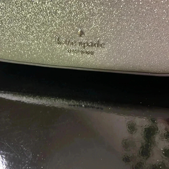 NWT Kate Spade Glimmer Glitter handbag.  Beautiful bag for date night. - Picture 2 of 9